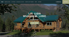 Desktop Screenshot of logcabinwildernesslodge.com